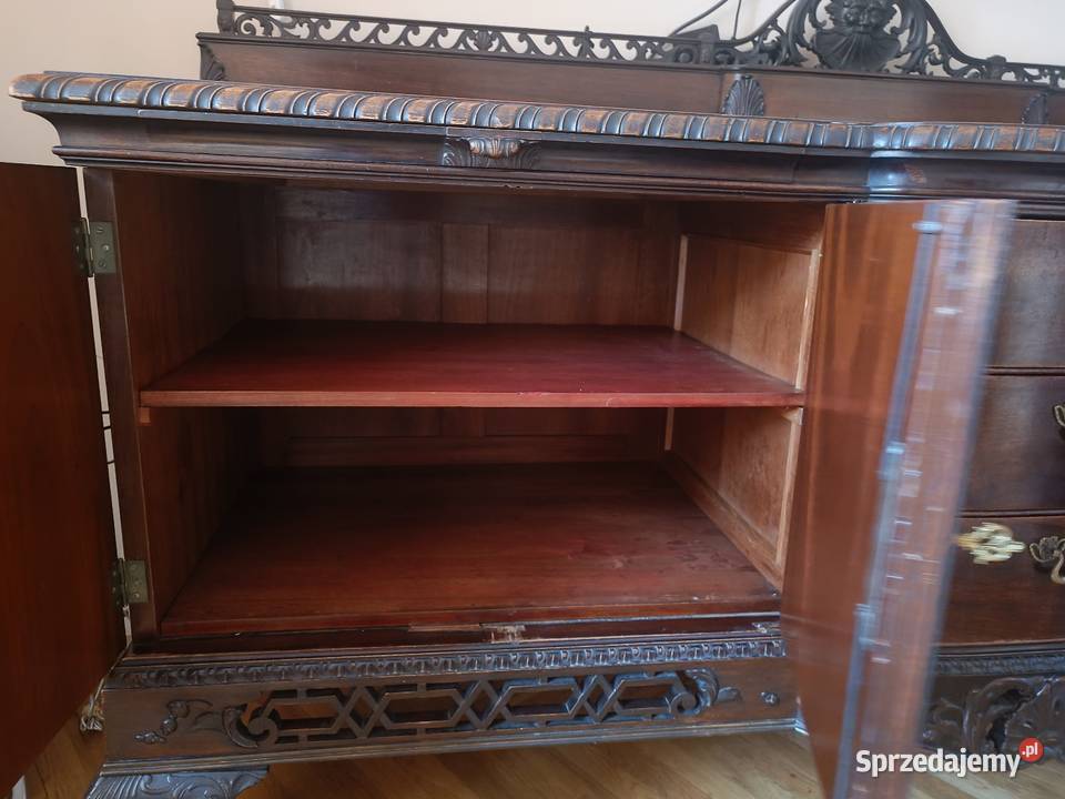 Kredenskomoda przedwojenna niższa Łódź