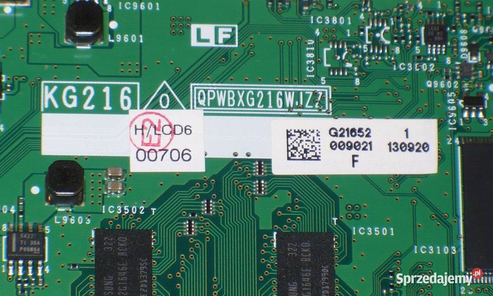 Płyta główna 216 QPWBXG216WJZZ TV Sharp Sharp lubelskie Lublin