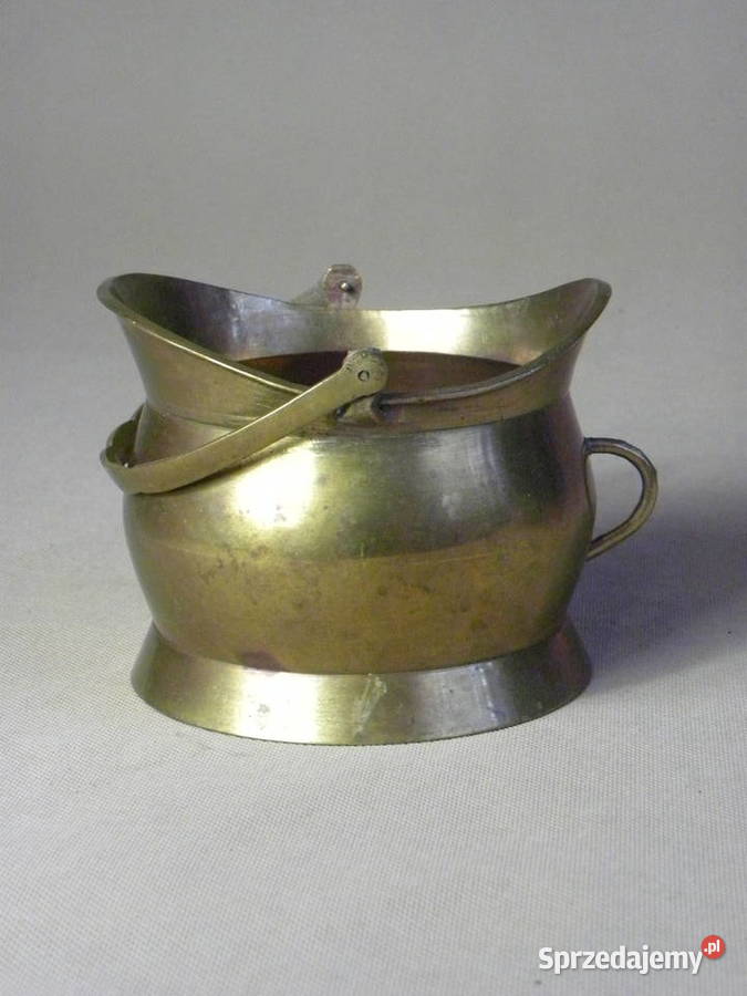Mosiężny dzbanek dzbanuszek z mosiądzu dolnośląskie Legnica