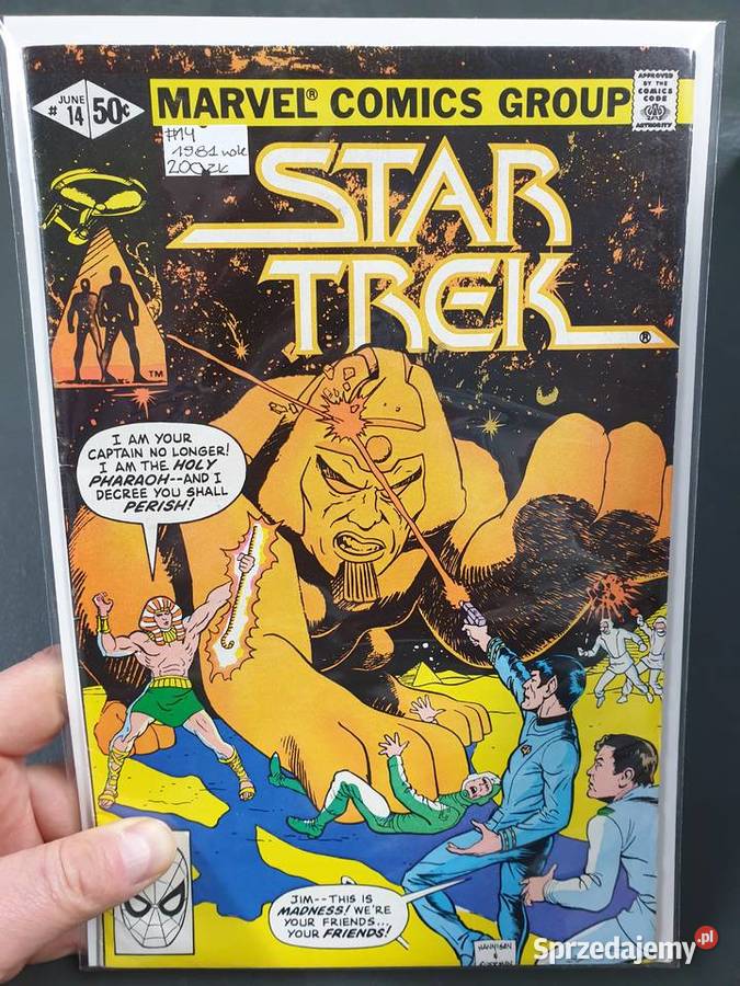 Star Trek 2 komiksy Marvel USA 1981 Gdynia