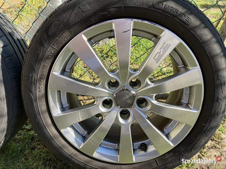 Alufelgi OZ 16 5x108 ET 40 z oponami Tarnobrzeg