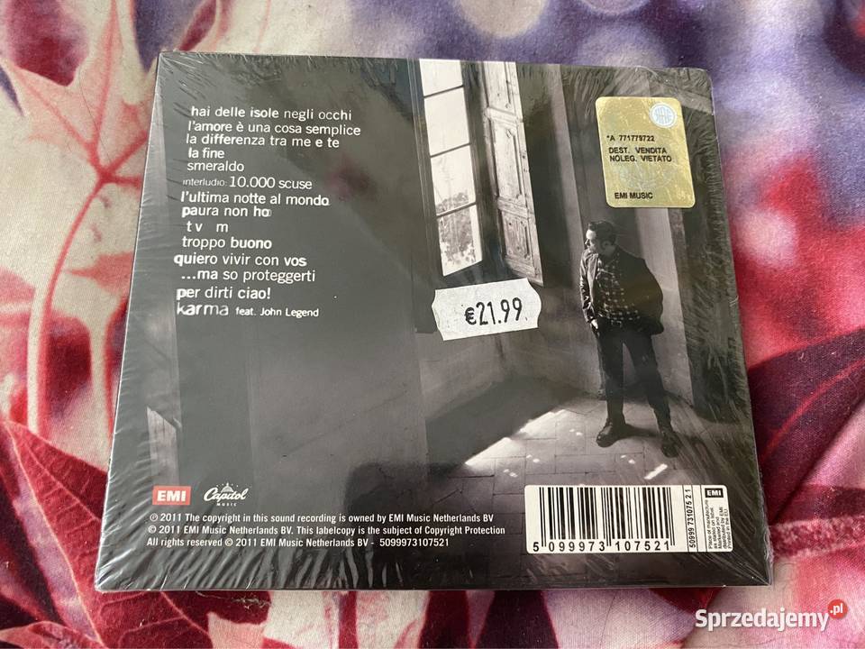 Tiziano Ferro LAmore E Una Cosa Semplice płyta CD Gdynia sprzedam