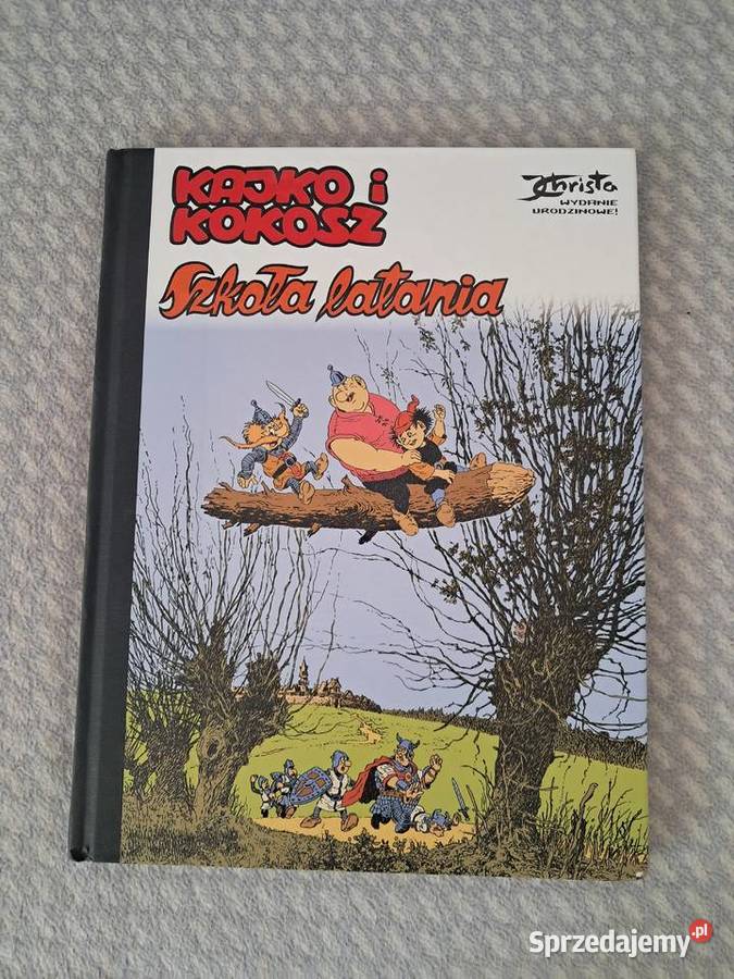 Książka komiks Kajko i Kokosz Szkoła latania wg Kraków