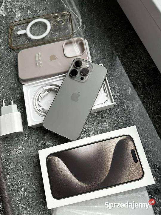 iPhone 15 Pro Naturalny Tytan podkarpackie Łańcut