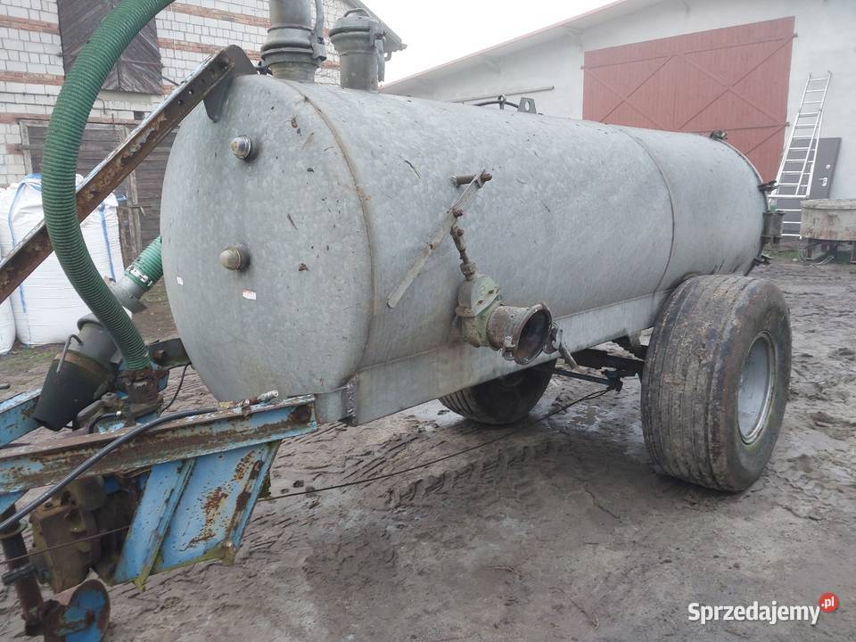 Beczkowóz ocynkowany 4000l beczka asenizacyjna