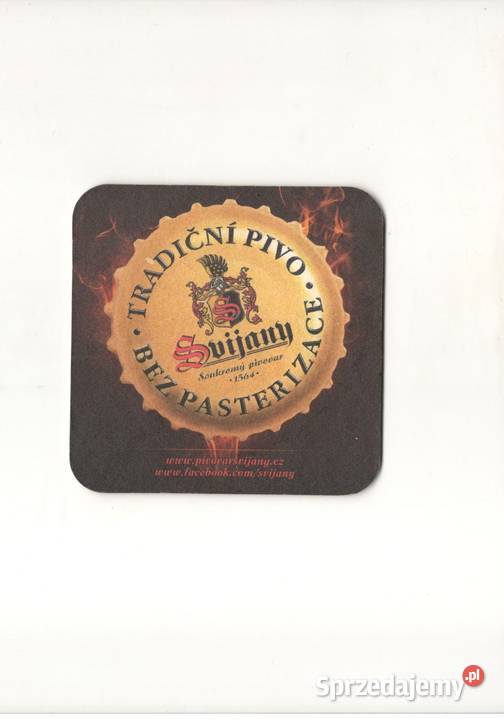 Svijany podstawka do piwa 21 Birofilistyka Gliwice