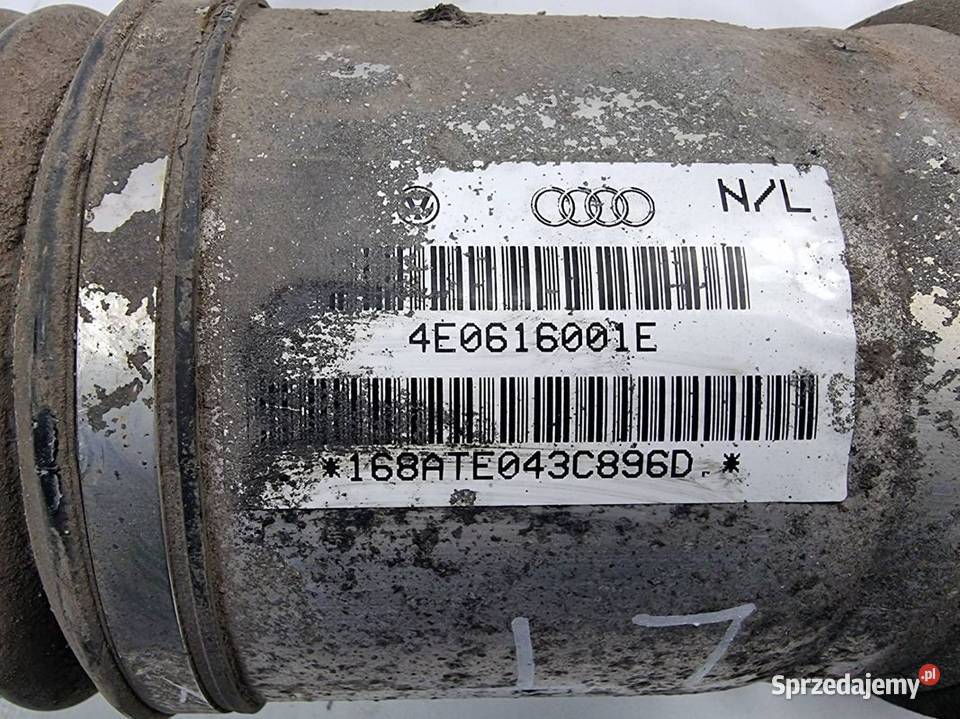 AMORTYZATOR LEWY TYŁ AUDI A8 D3 4E0616001E Lipno