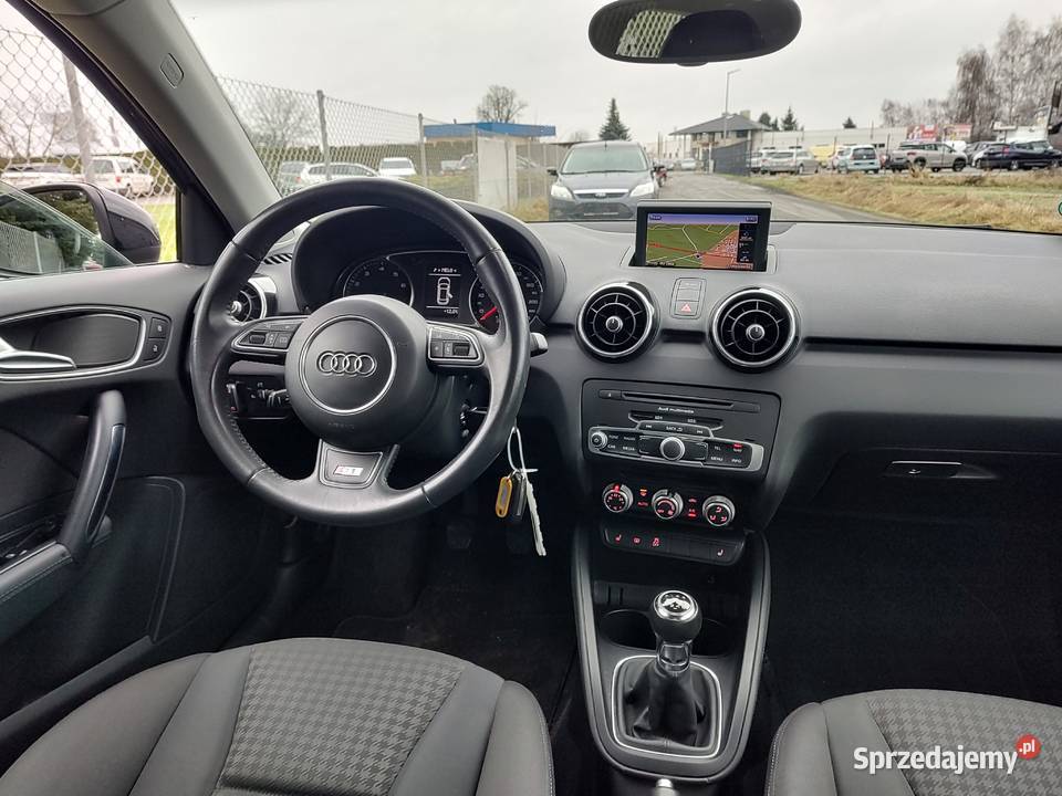 AUDI A1 SPORTBACK 14 BENZYNA SLINE czujnik parkowania Leszno sprzedam