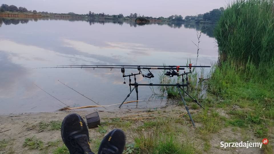 Sprzęt wędkarski karpiowy różny Dobczyce