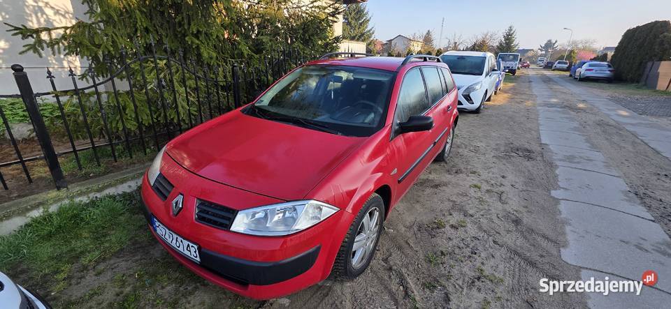 Renault megane 14 benzyna klimatyza nowy rozrząd manualna Szamotuły