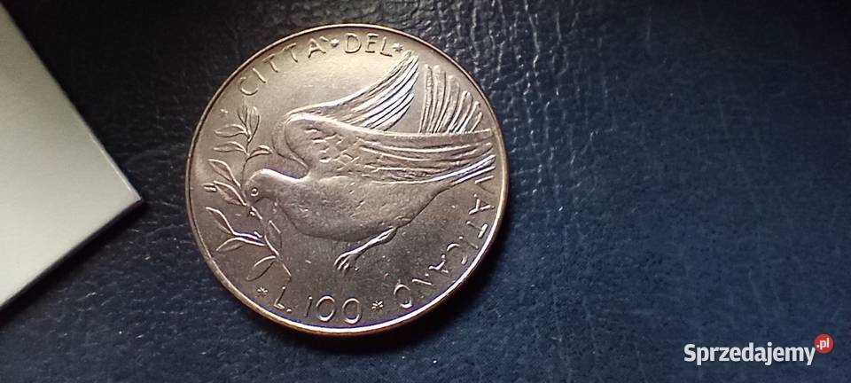 Stare monety 100 lir 1970 Watykan sprzedam