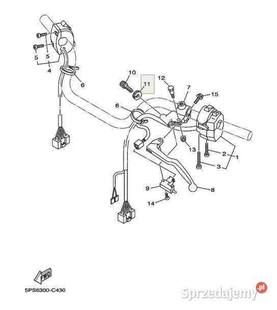 NAKRĘTKA REGULACJI LINKI YAMAHA 9017908148 Zabrze