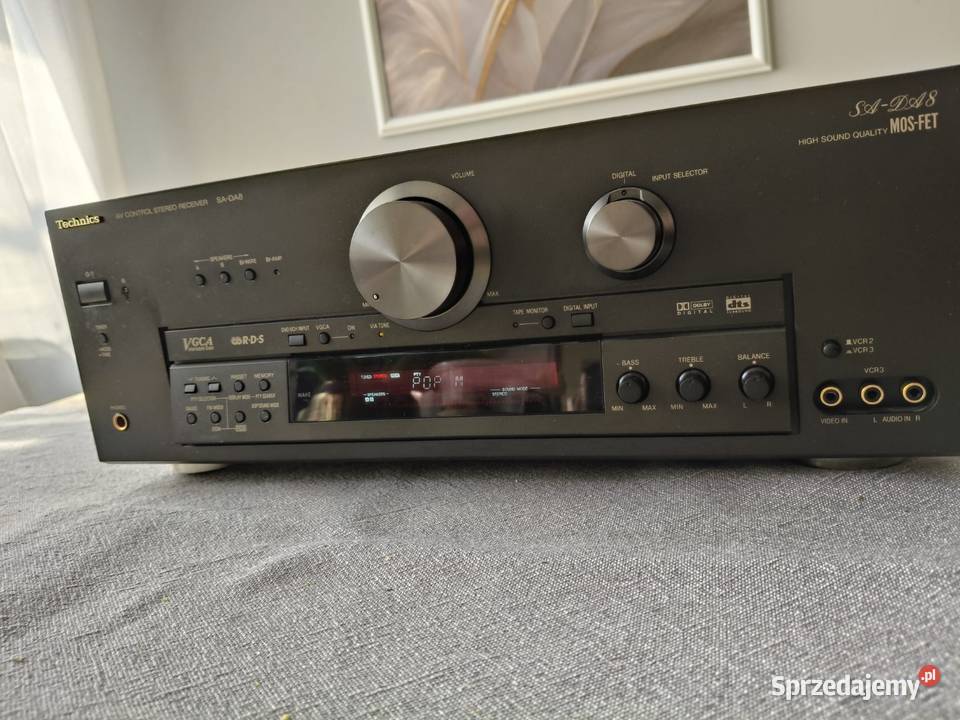Technics SADA8 Amplituner 51 USZKODZONY Amplitunery śląskie Tychy