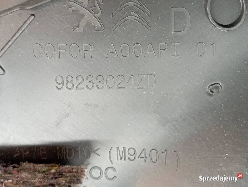 OSŁONA SŁUPKA C LEWA PRAWA GT LINE KPL osobowe