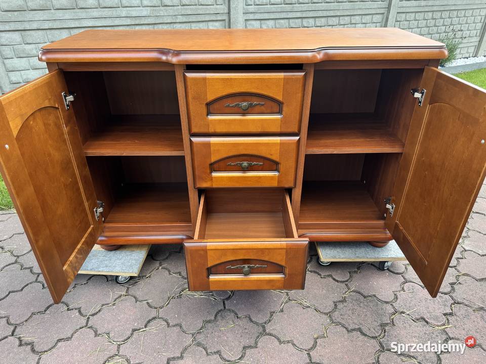 Komoda stylowa Bawaria BRW kolor czereśnia