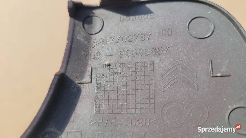 CITROEN C4 GRAND PICASSO II LIFT 16 ZAŚLEPKA śląskie Ruda Śląska