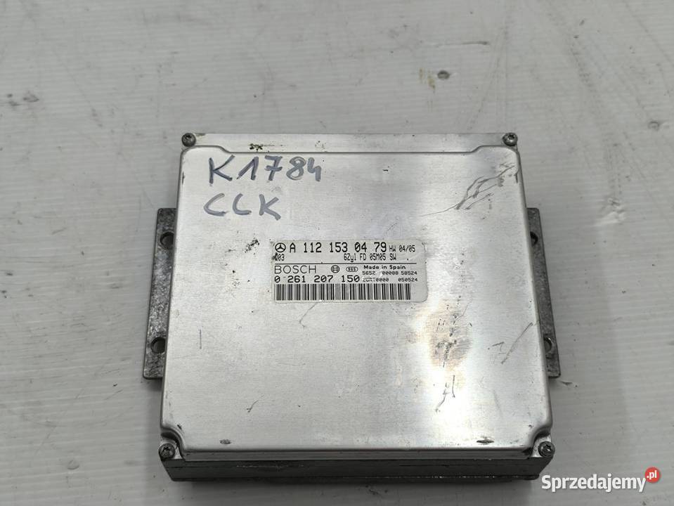 KOMPUTER STEROWNIK SILNIKA MERCEDES CLK W208 Komputery