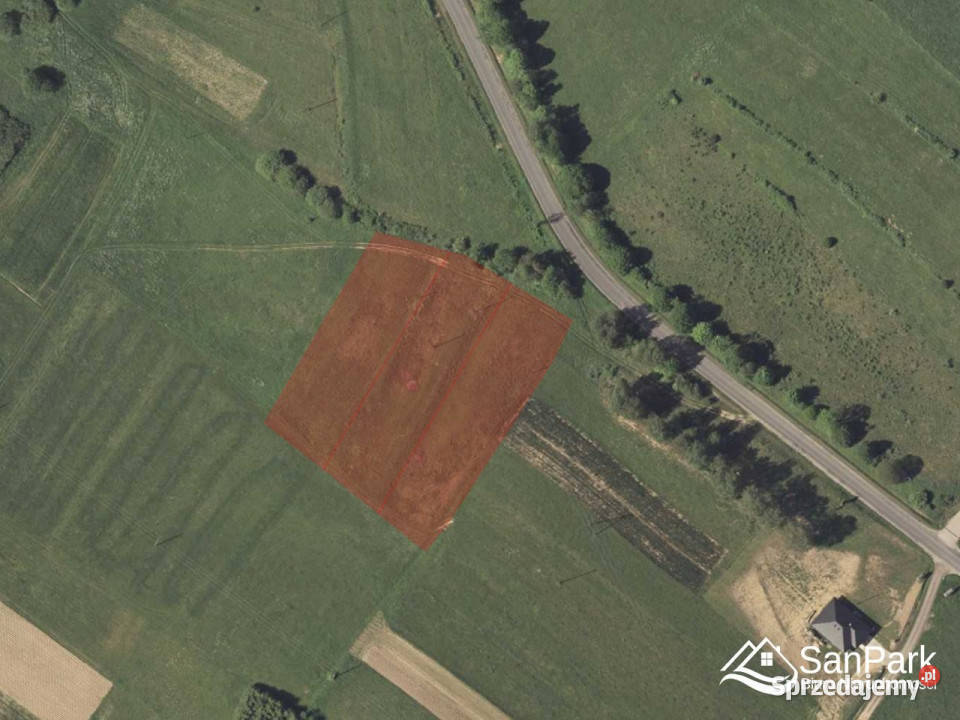 Działka do sprzedania Berezka 2600m2 podkarpackie