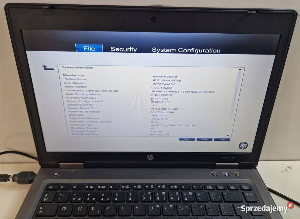 HP ProBook 6470b i5 mazowieckie Warszawa sprzedam