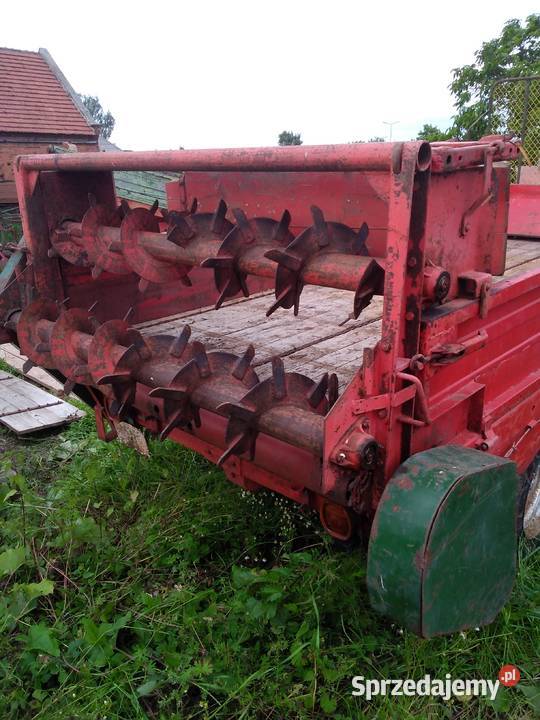Rozrzutnik Fella Ładny stan Rozrzutniki obornika Gostyń
