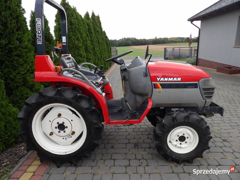 Yanmar AF 17 4x4 wspomaganie Rewers mini traktor Włoszakowice