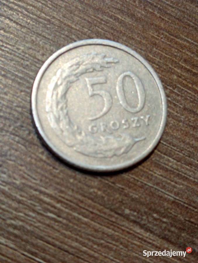 Sprzedam dziewiate 50 gr 1992 r Chełm