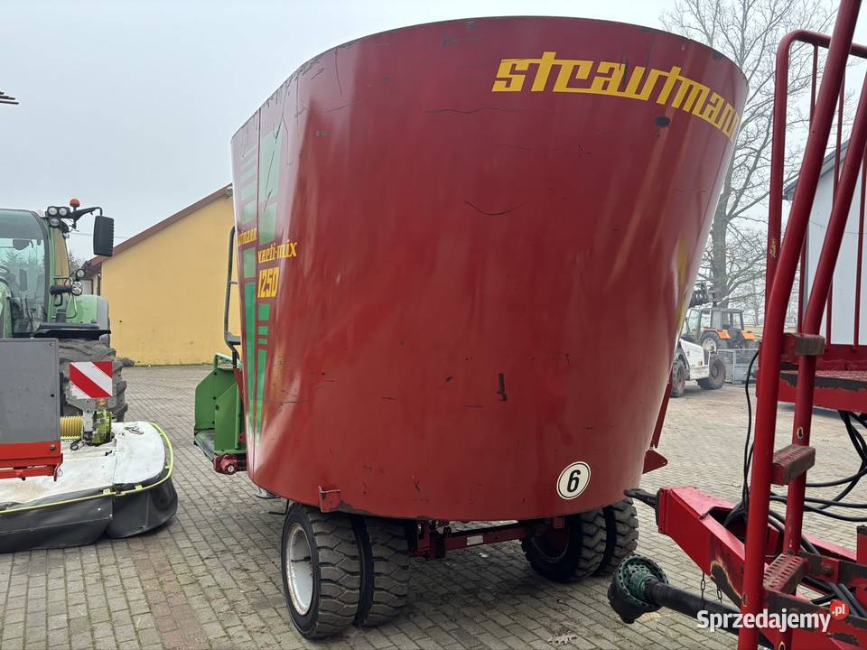 Wóz paszowy 12m3 paszowóz Strautmann Verti Mix Myszyniec