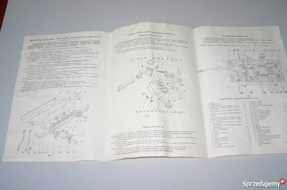 ISU 122 Model czołgu do sklejania z opcją