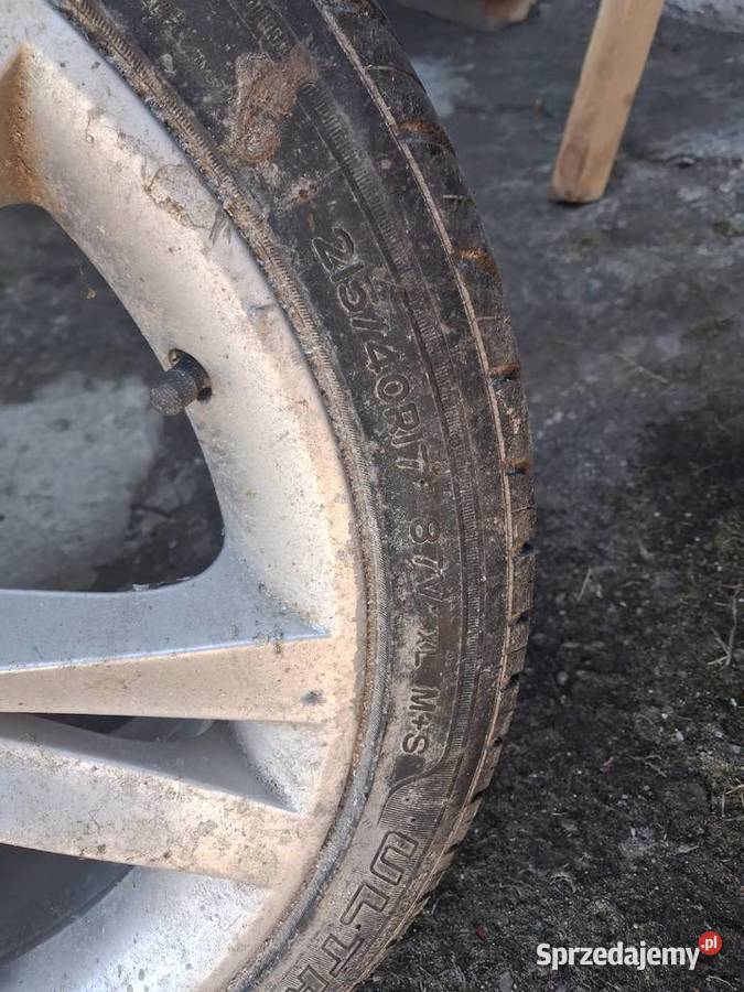 Felgi aluminiowe z oponami Krasnystaw sprzedam