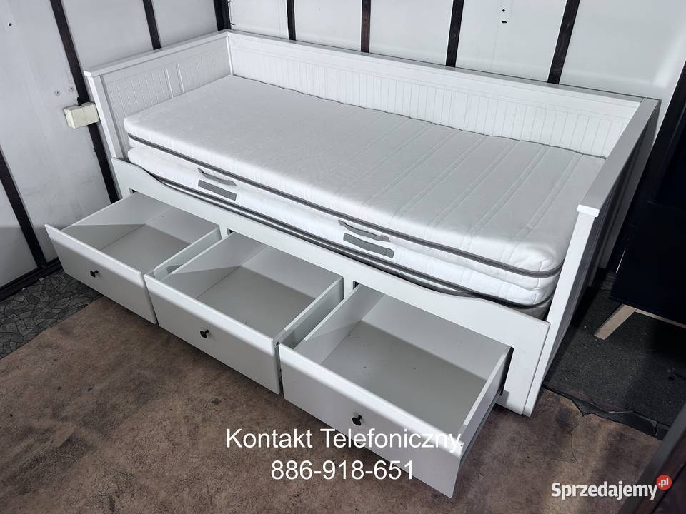 IKEA HEMNES Łóżko Leżanka z 3 szufladami 2 Rybnik