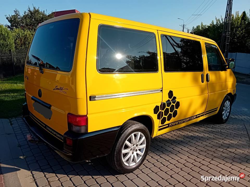 Volkswagen Transporter T4 25 TDI lift żółty mazowieckie Raciąż