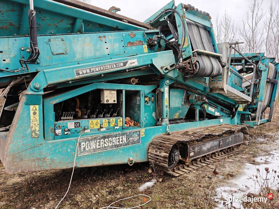 Przesiewacz wibracyjny Powerscreen Warrior 1400 świętokrzyskie Ostrowiec Świętokrzyski