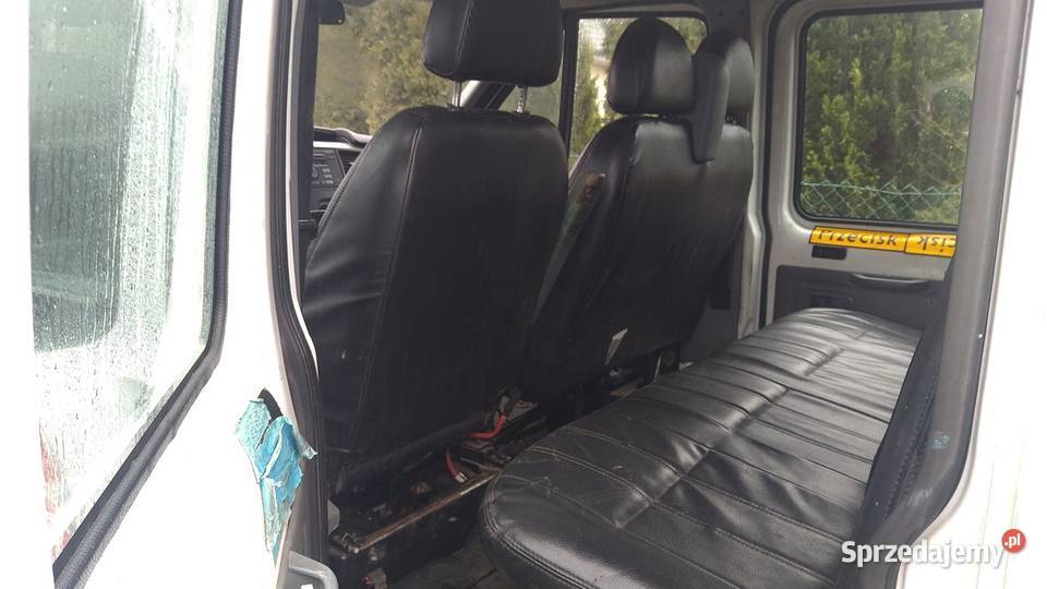 ford transit skrzynia doka 24 tdci 7 osobowy nieuszkodzony Szczecin