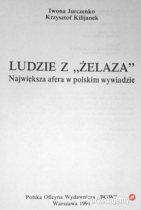 Ludzie z Żelaza Iwona Jurczenko Krzysztof Chełm