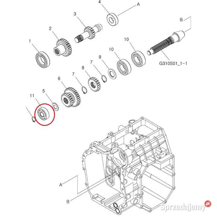 Łożysko 15 x 42 x 13 mm LS MT125 LS XJ25 7302B