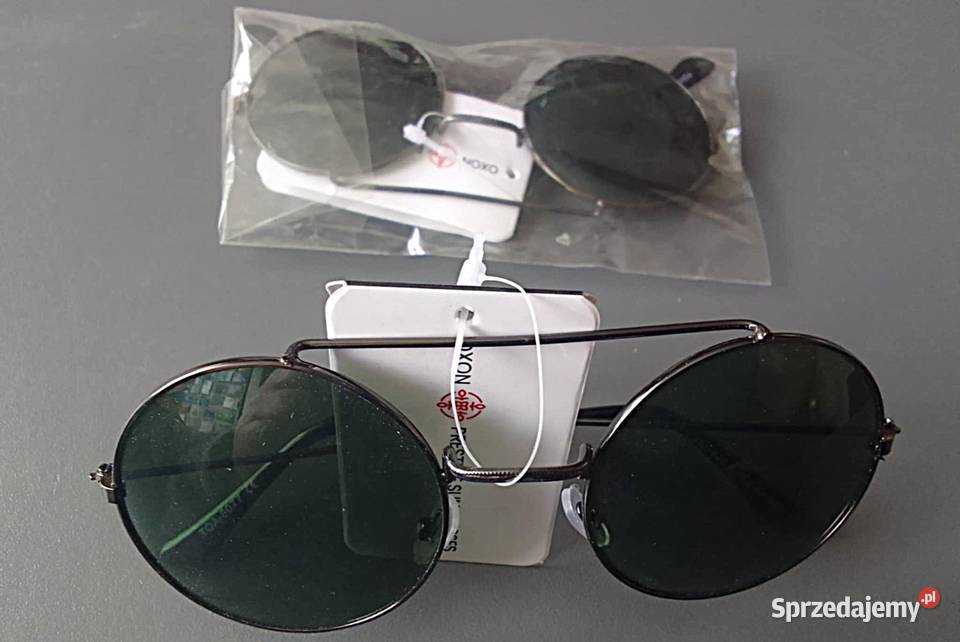 Okulary przeciwsłoneczne OXON okrągłe Lenonki Rewal
