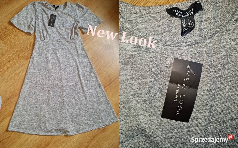 Szara sukienka Look SM Rozmiar 36(S) sprzedam