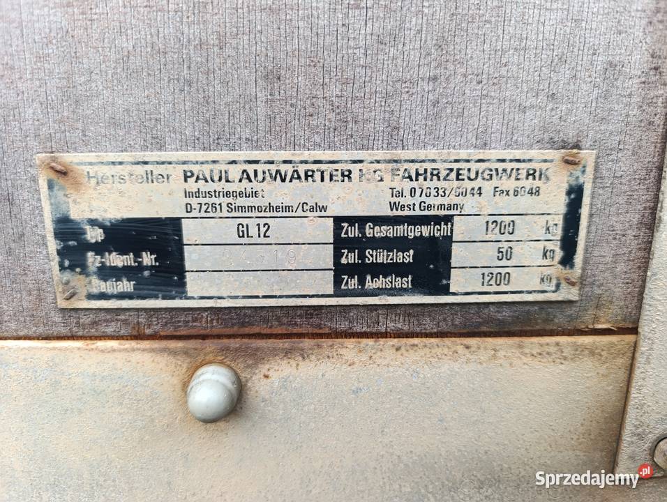 Auwaerter gl12 Sokołów Małopolski
