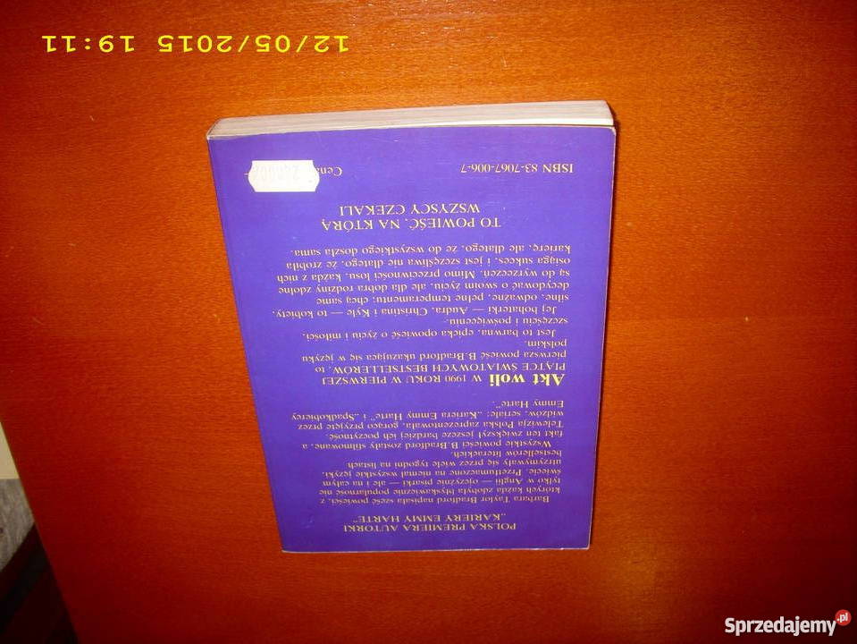 Akt woli BTaylor Bradford Goleniów