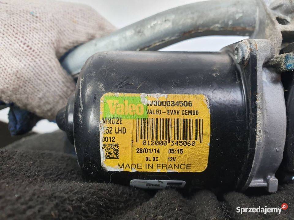 MECHANIZM WYCIERACZEK PRZÓD DACIA SANDERO II Lipno