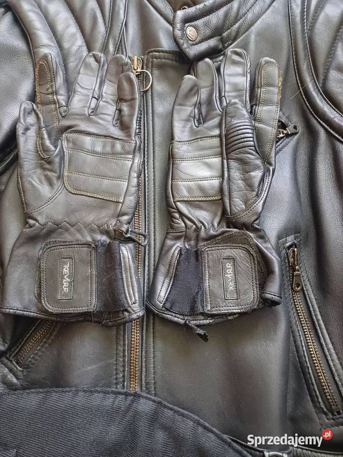 Kurtka skórzana na motocykl