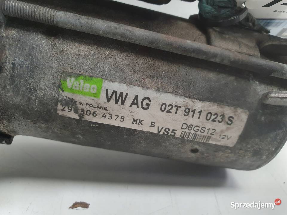 ROZRUSZNIK VW Polo IV 12 6V ROZRUSZNIK valeo osobowe Rudka sprzedam