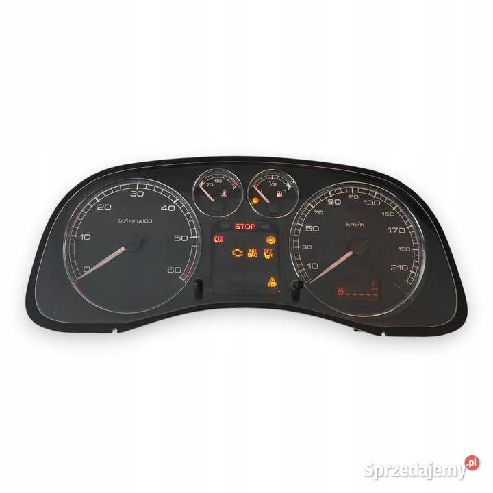 LICZNIK ZEGARY P9651299680 Peugeot 307 16 20 HDI Chełm sprzedam