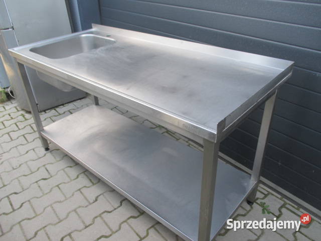 ZLEW GASTRONOMICZNY 1 KOMOROWY Z PÓŁKĄ 1607085 Ostrów Wielkopolski