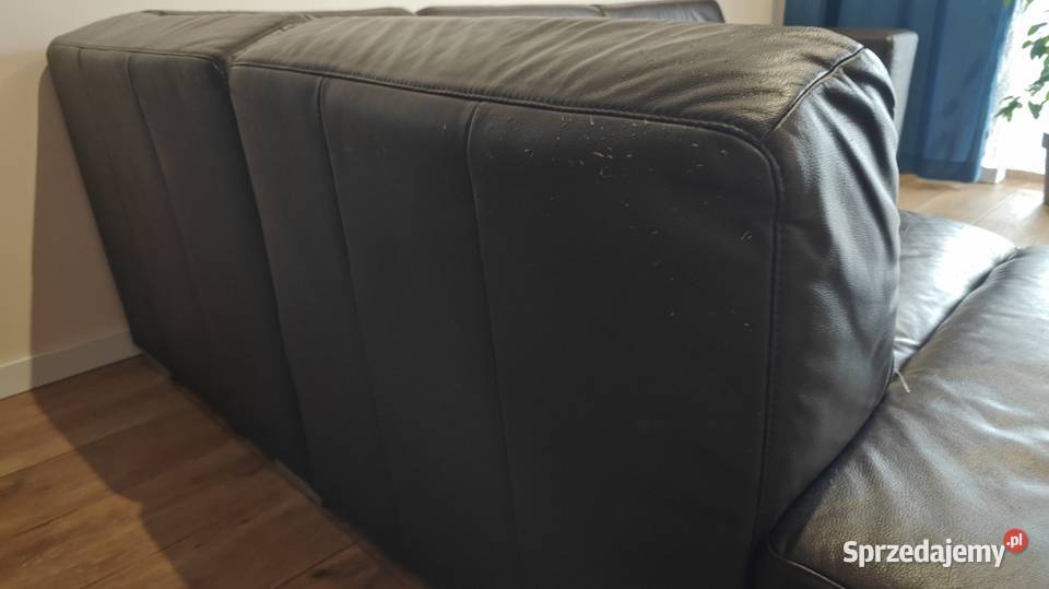 Kanapa rogowa skurzana brązowa Chorzów sprzedam