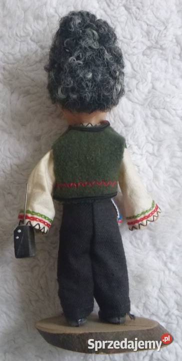 Mołdawska laleczka ludowa Chłopiec z Warszawa