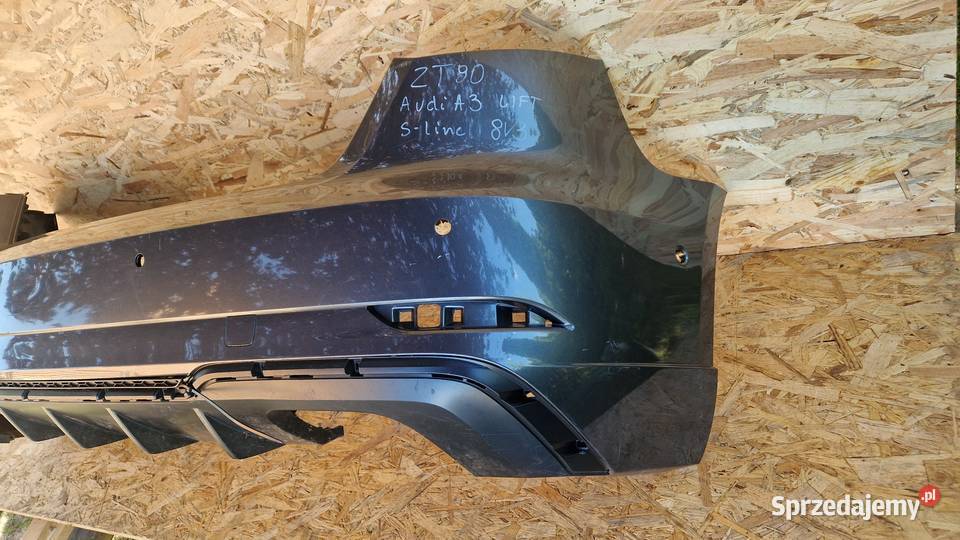 AUDI A3 LIFT SLINE ZDZDERZAK TYŁ TYLNY osobowe