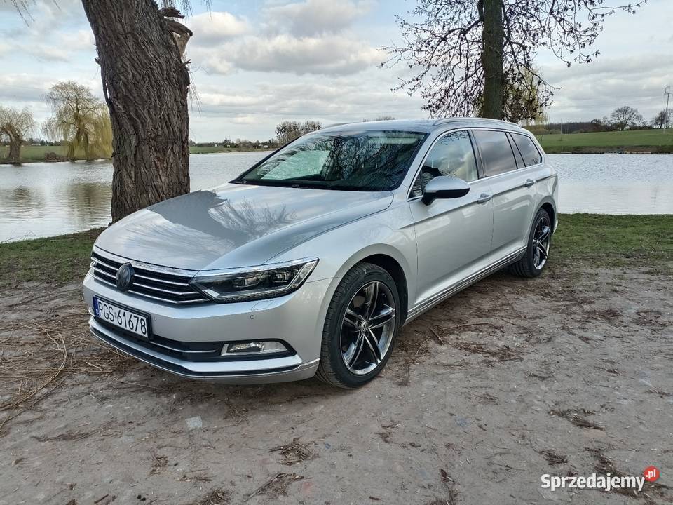VOLKSWAGEN PASSAT B8 POLSKI SALON ACC FULL LED lakier metallic Krobia