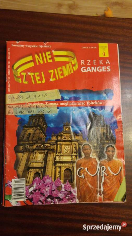 NIE Z TEJ ZIEMI czasopismo 1991 roku 34 miękka Czasopisma zachodniopomorskie Szczecin