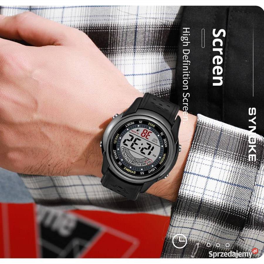 Zegarek elektroniczny męski damski cyforwy LED Gorzów Wielkopolski